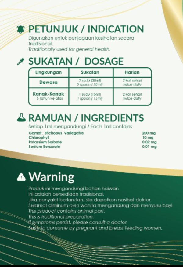 ZD BIO COLOROPYLL GAMAT - Image 3